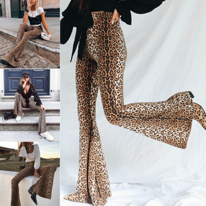 Women Leopard Pants