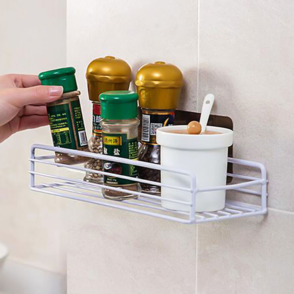 Kitchen Bathroom Shower Shelf