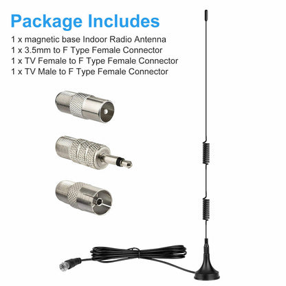 Base Indoor Digital Radio FM Antenna