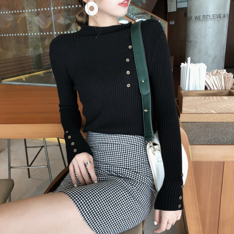 Women Turtleneck Sweater