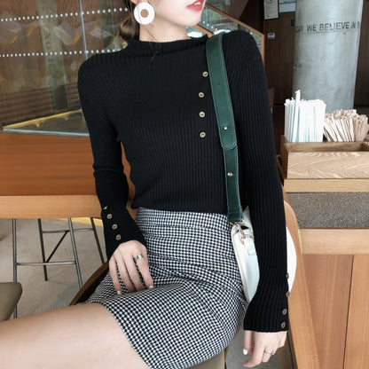 Women Turtleneck Sweater