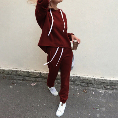 Loose Hooded Tracksuit