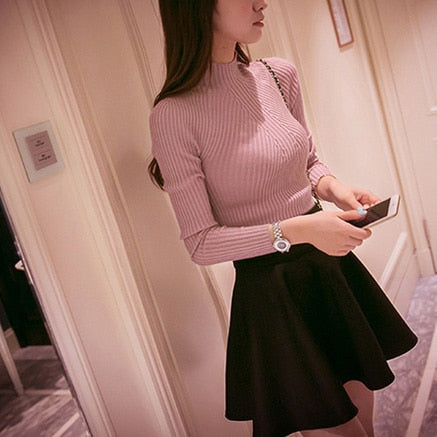 Women Turtleneck Sweater