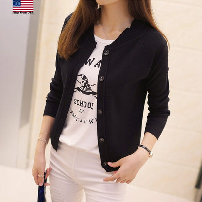 Casual long sleeve outerwear Cardigan