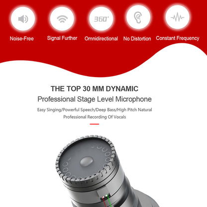 Professional VHF Wireless Microphone Handheld