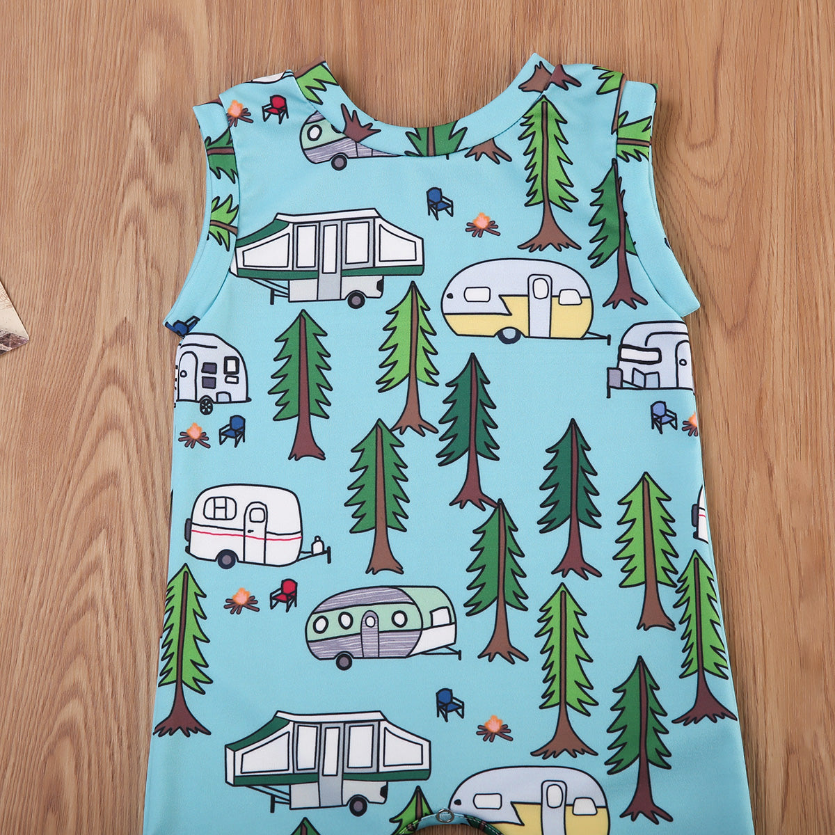 Toddler Infant Baby Boy Girl Sleeveless Romper