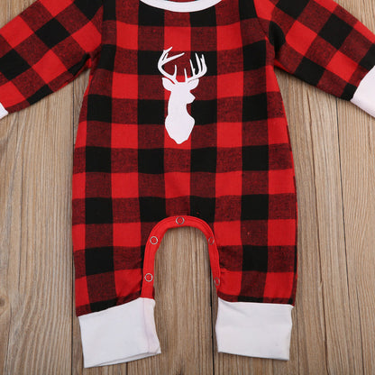 Christmas Plaid bebes clothes