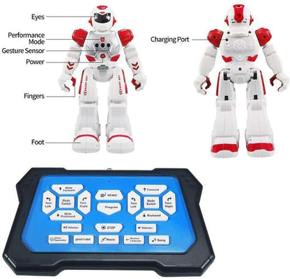 RC Red Robot Toy, Talking Dancing Robots