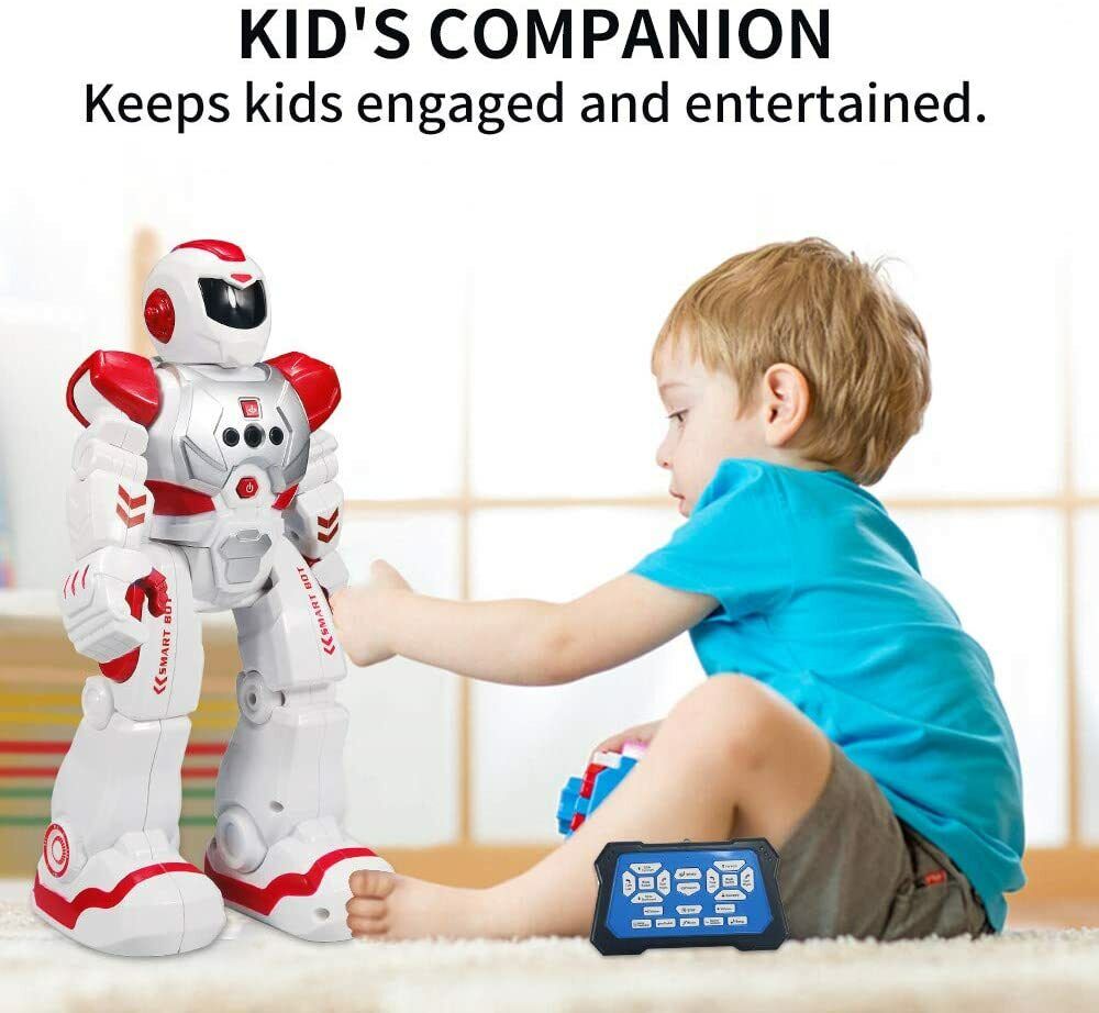 RC Red Robot Toy, Talking Dancing Robots