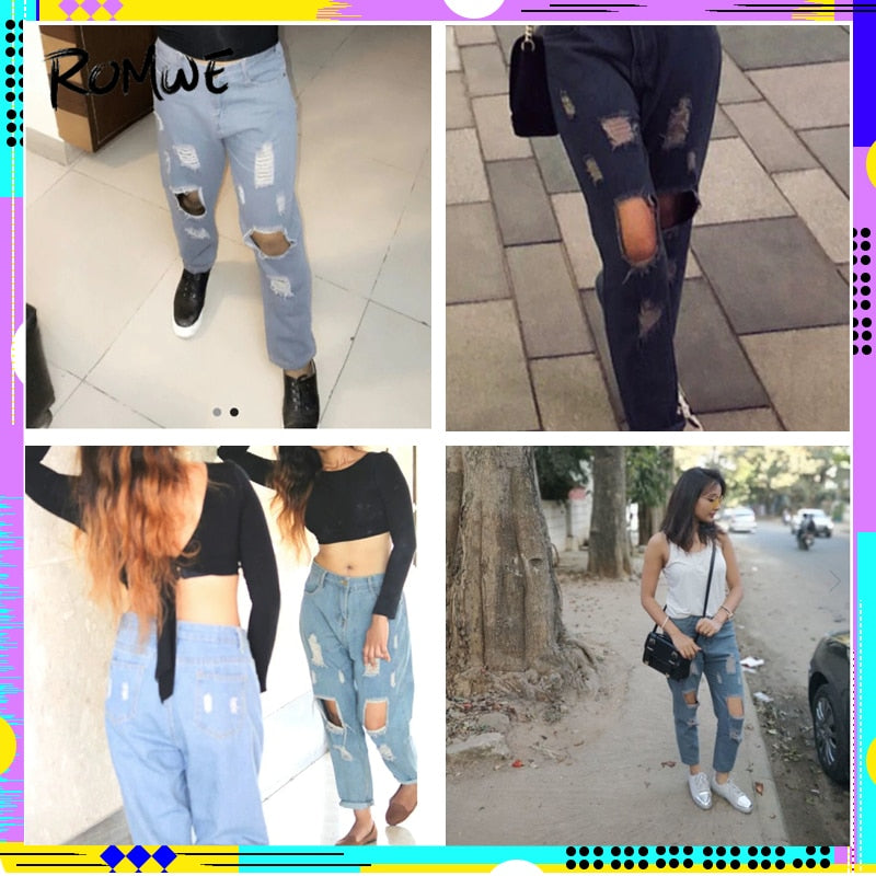 Woman High Waist Jeans