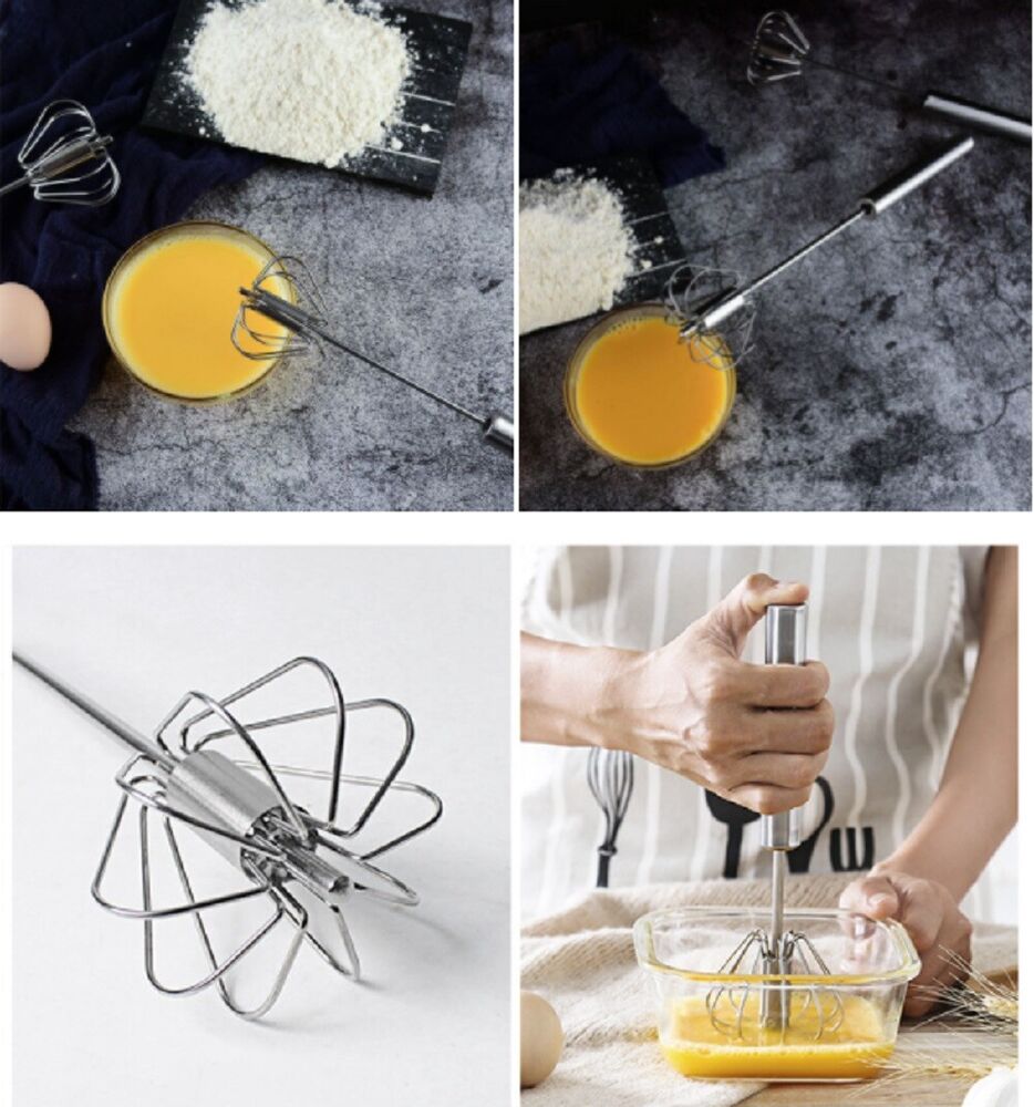 Semi-Automatic Egg Whisk