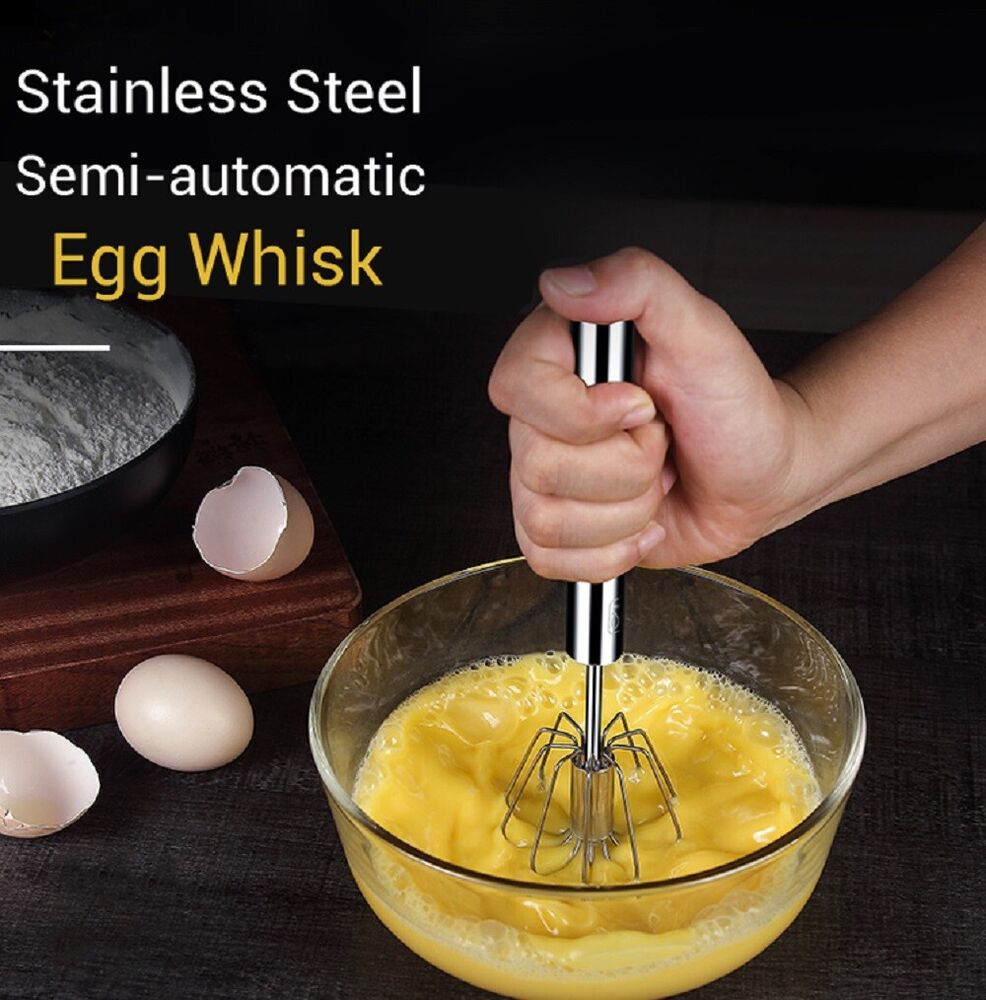 Semi-Automatic Egg Whisk