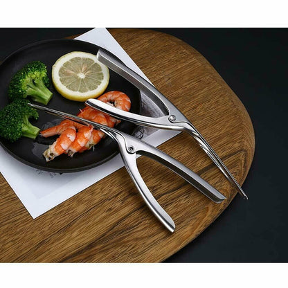 Stainless Steel Prawn Peeler