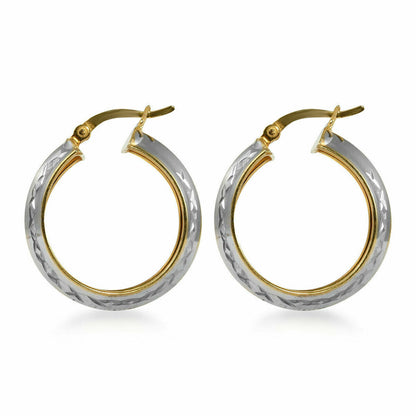 Sterling 925 Silver Hoop Earrings