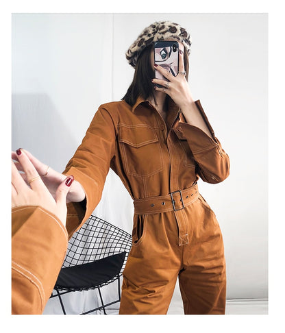 Long Sleeve Jumpsuit