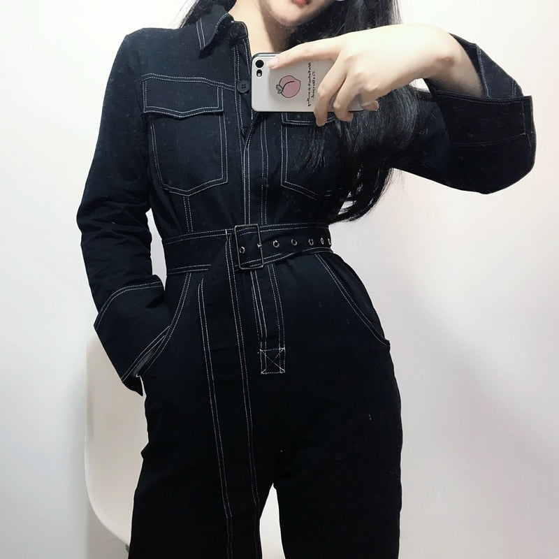 Long Sleeve Jumpsuit