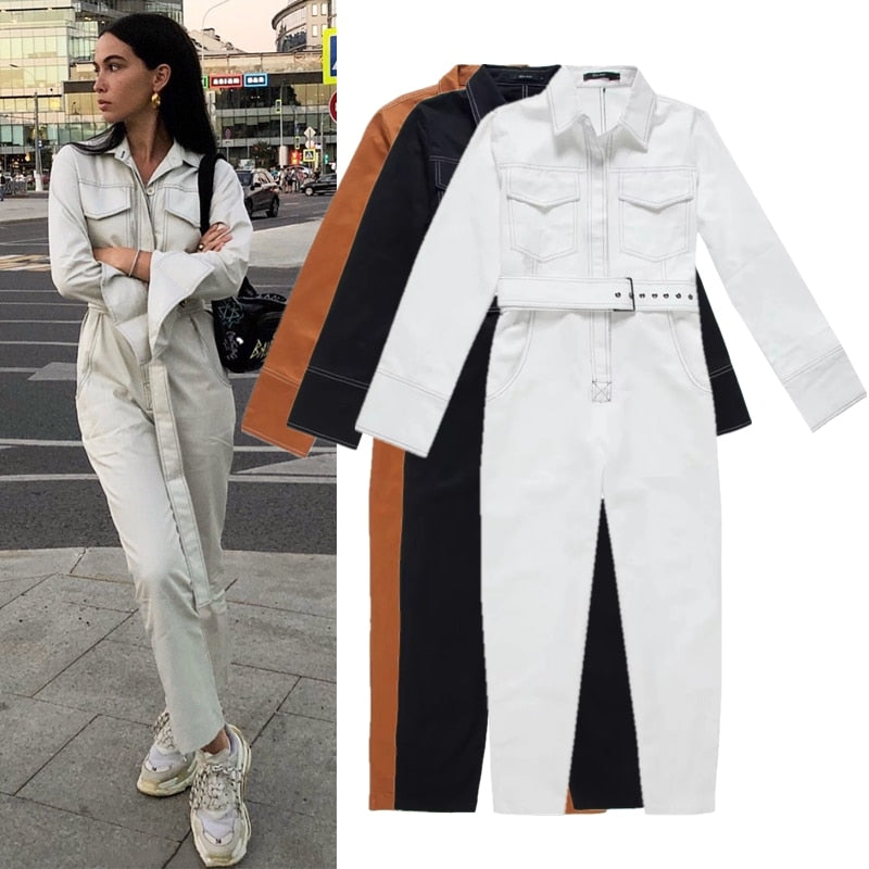 Long Sleeve Jumpsuit