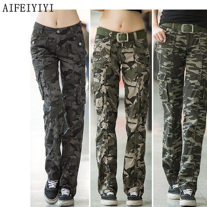 Workout Casual Military Denim Trousers