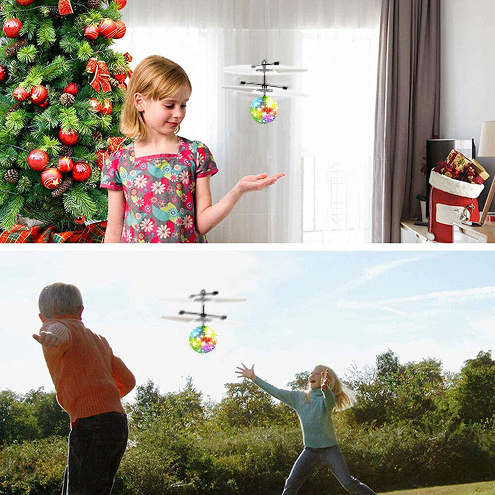 Toys for Boys Flying Ball LED Kids Birthday Gifts