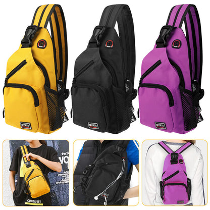 Waterproof Chest Pack Travel Shoulder Sling Backpack