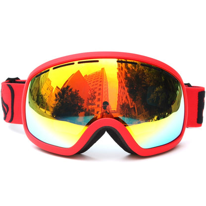 Winter Windproof Snowboard Glasses Skiing Goggles UV Protection Anti-fog Anti-slip Strap Ski Goggles Snowboarding Ski Eyewear