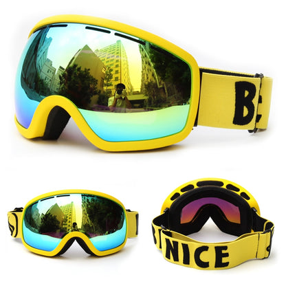 Winter Windproof Snowboard Glasses Skiing Goggles UV Protection Anti-fog Anti-slip Strap Ski Goggles Snowboarding Ski Eyewear