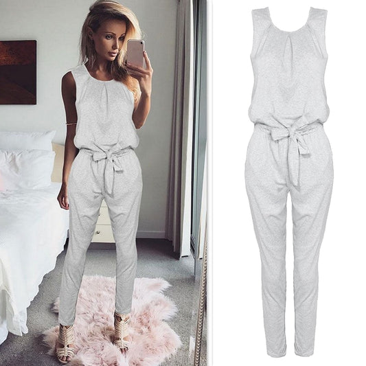 Casual Bandage Evening Party Playsuit