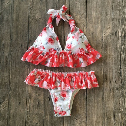 Women Bikini Set New Floral Swimsuit Women Push Up Two Piece Swimwear Triangle Swimwear Bathing Suit Swimming Costume Beach Wear