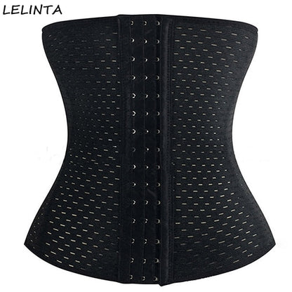 Women Black High Waist Trainer Body Shaper Waist Tummy Girdle Glass  Workout Underbust Control Weight Loss Corset Slimming Belt