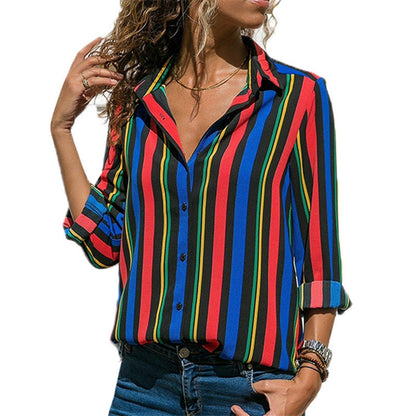 Women Blouses 2019 Fashion Long Sleeve Turn Down Collar Office Shirt Chiffon Blouse Shirt Casual Tops Plus Size Blusas Femininas