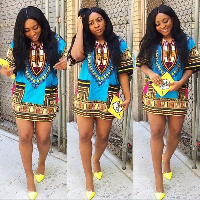 Women Boho Dashiki Dresses Shirt African Gsypy Clubwear Short Mini Dress Women Clothing