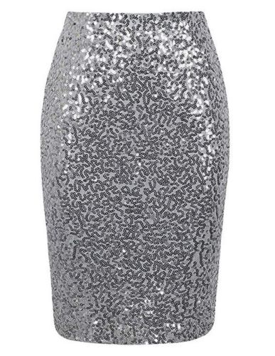 Women Sequin  Mini Skirt Night Out  Strappy Bodycon Ladies Mini Christmas Skirt