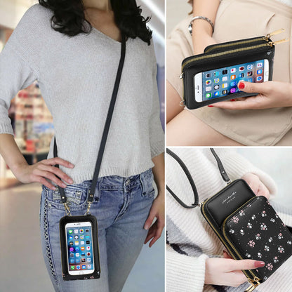 Women Crossbody Touch Screen Purse