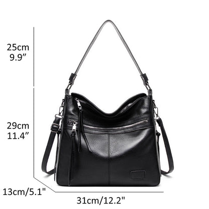 Women Lady Leather Handbag