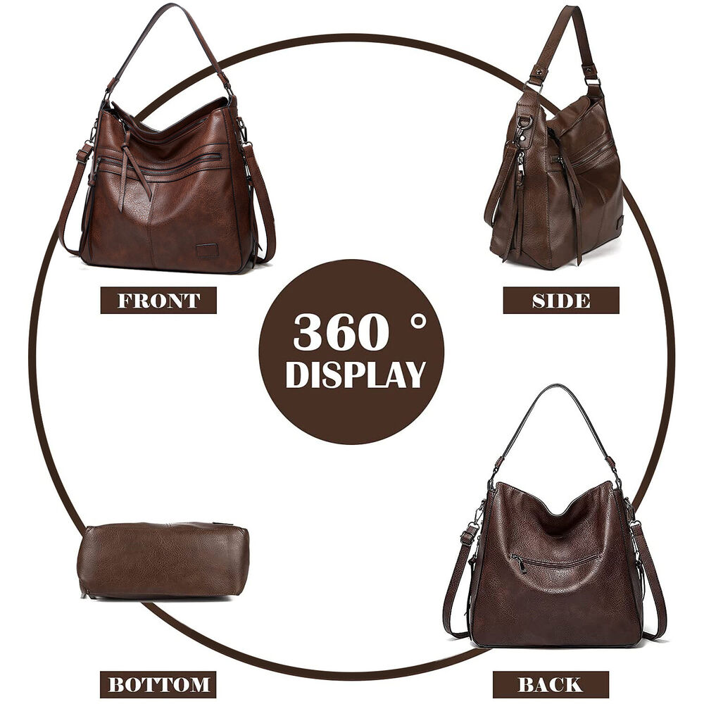 Women Lady Leather Handbag