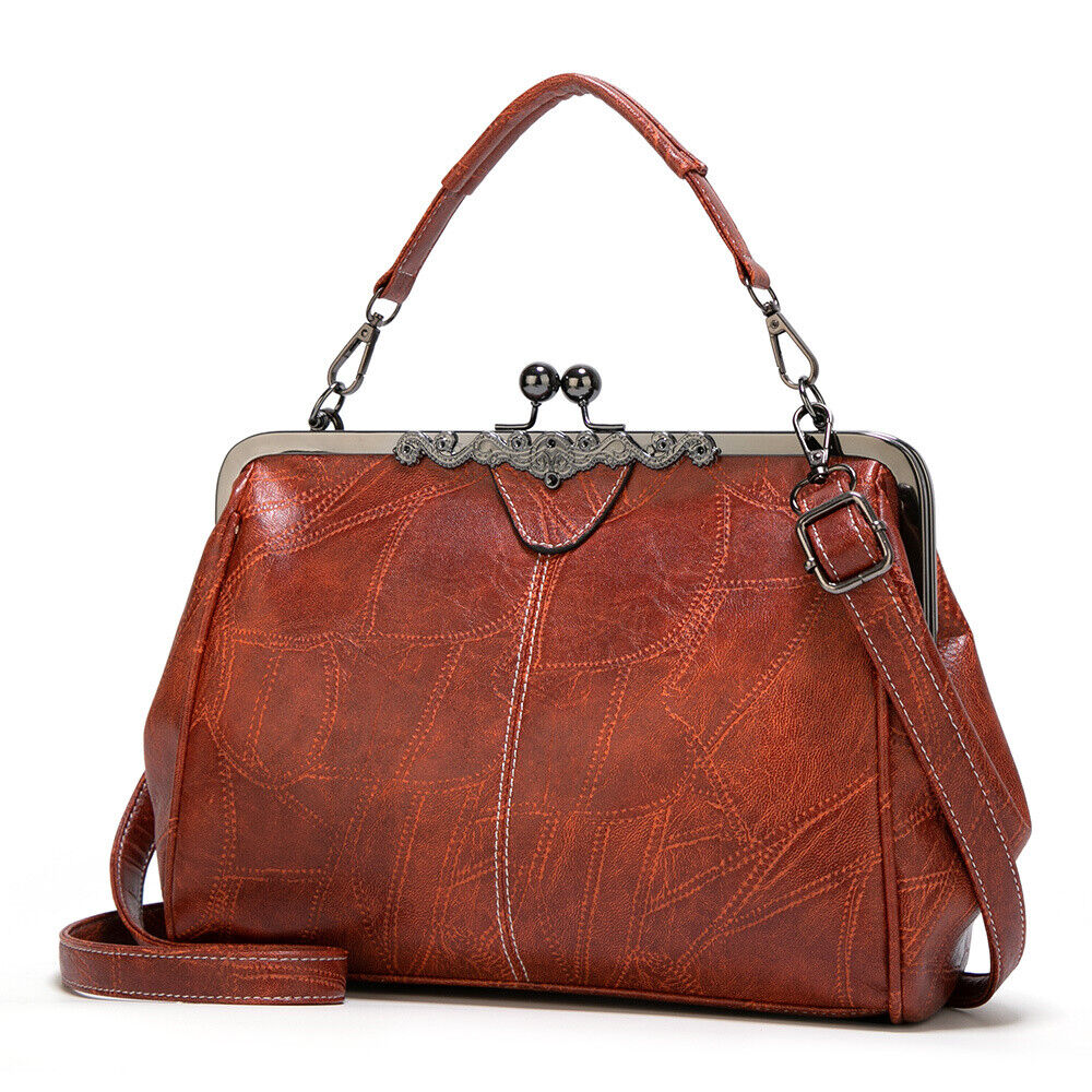 Women Oiled Leather Shoulder Bag