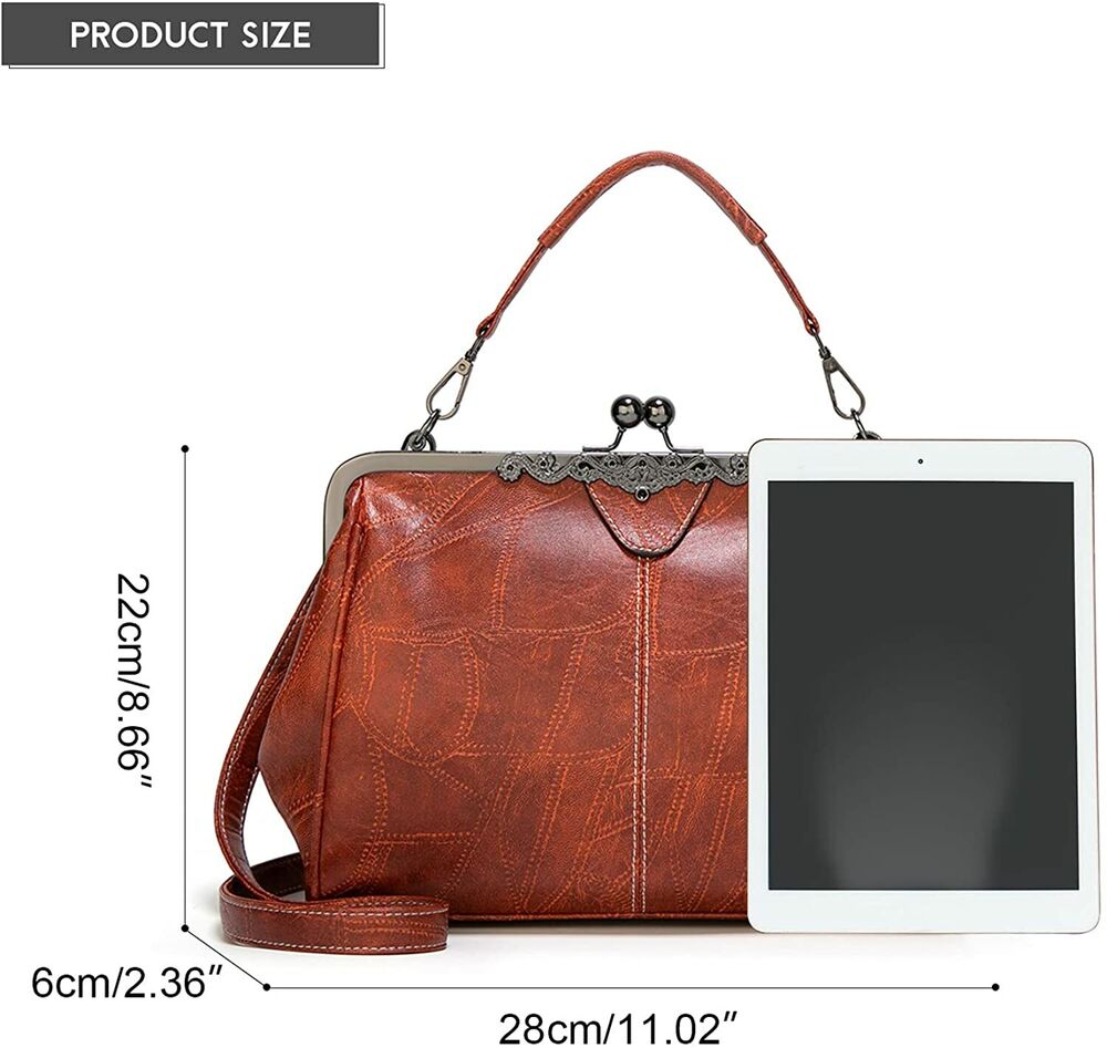 Women Oiled Leather Shoulder Bag