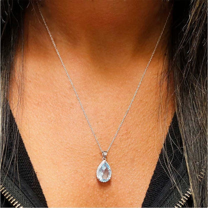 Women's 925 Sterling Cut Pendant Necklace