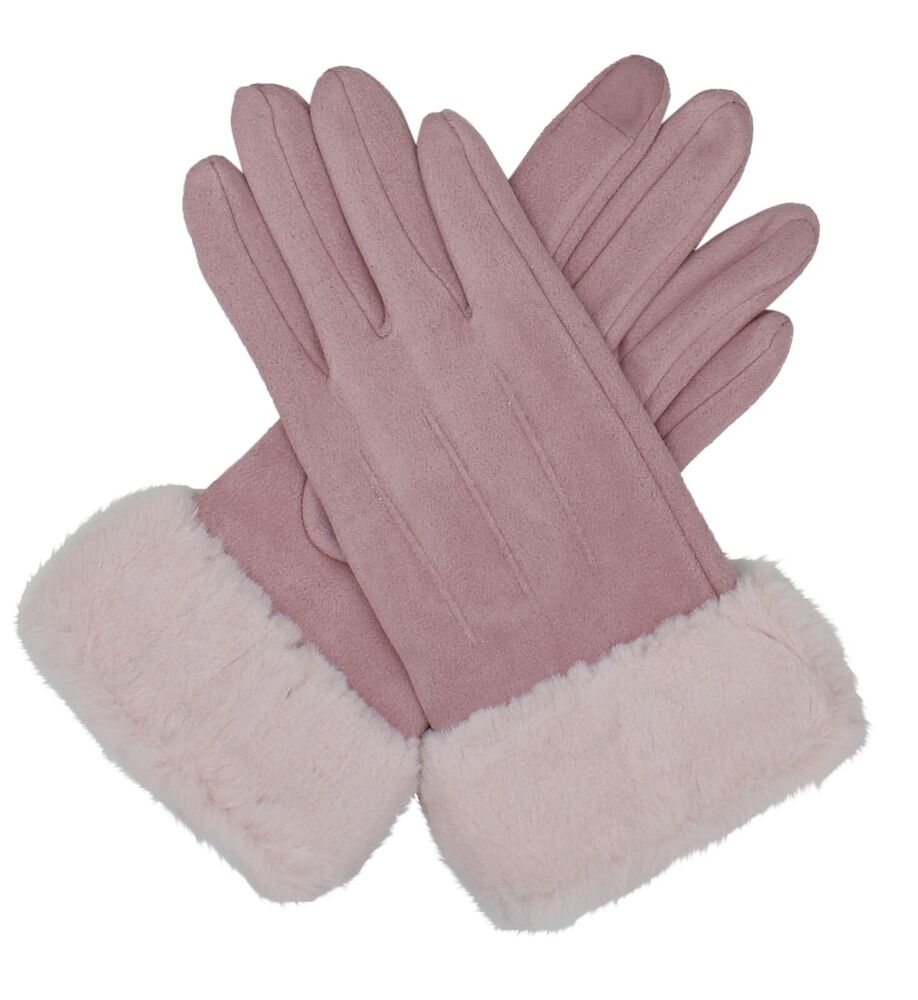 Women's Winter Warm Texting Touch Screen Winter Suede Gloves