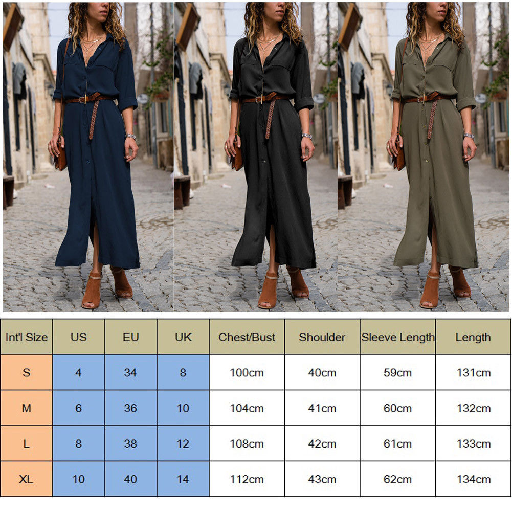 Womens Summer Boho Long Maxi Dress Evening Party Beach Dresses Ladies Casual Sundress