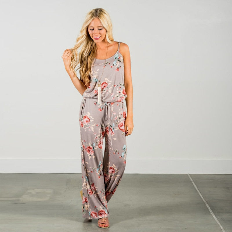 Floral Jumpsuit