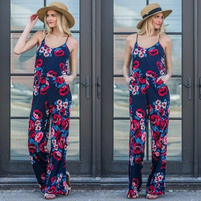 Floral Jumpsuit