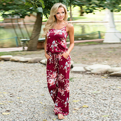 Floral Jumpsuit