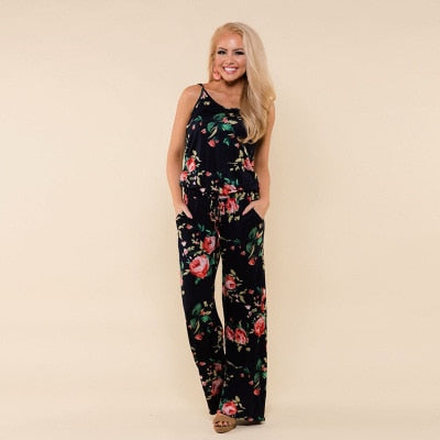 Floral Jumpsuit