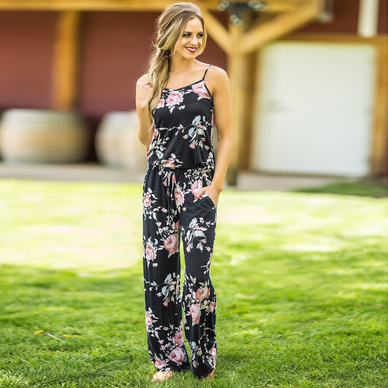 Floral Jumpsuit