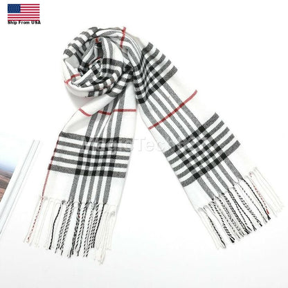 CASHMERE Scarf Plaid Wool