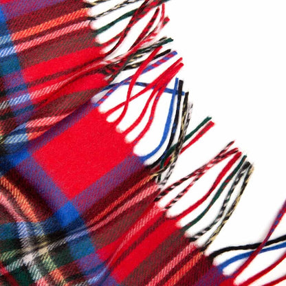 Cashmere Plaid Scarf High Quality Scotland Made Wool Scarves