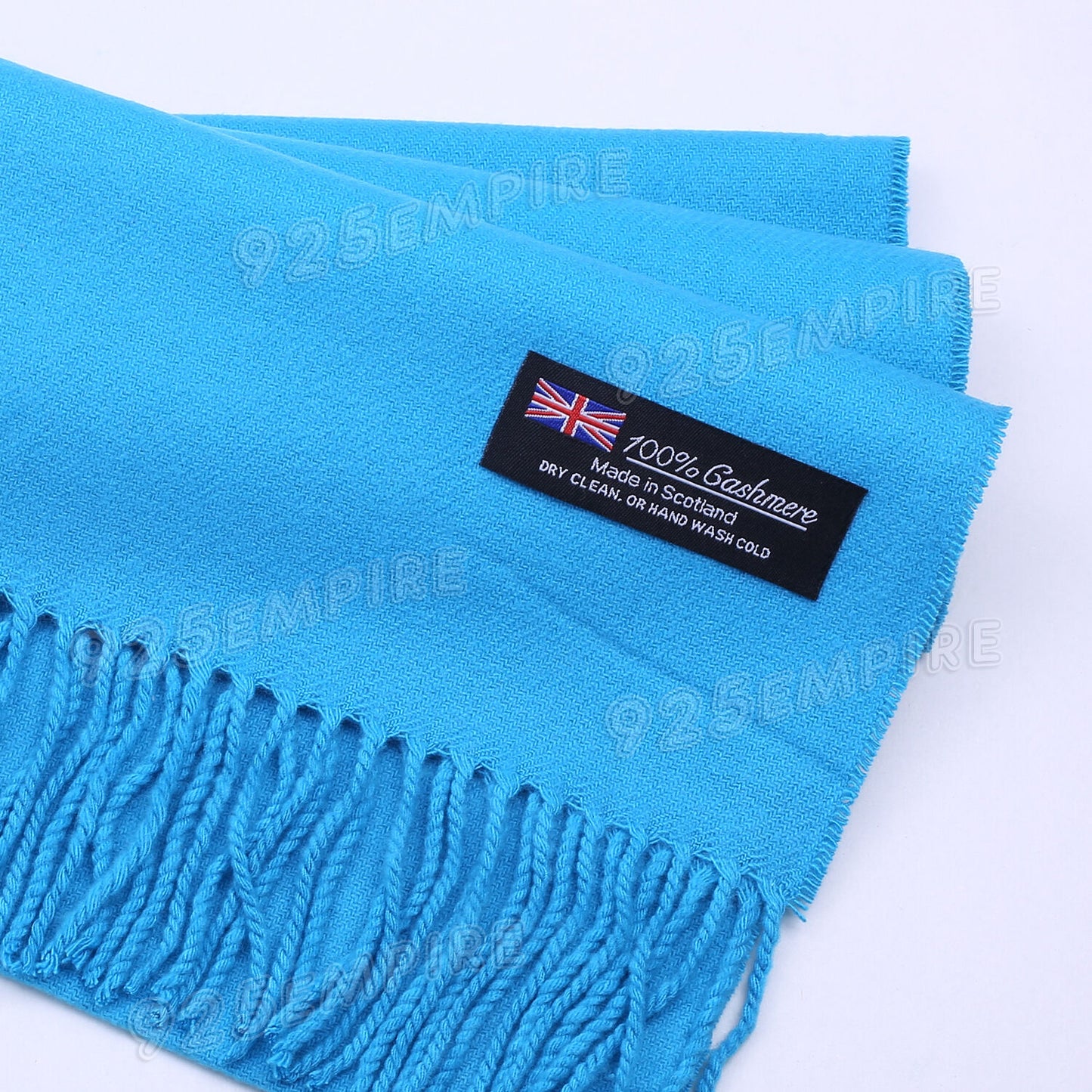 Warm PLAIN solid Wool SCOTLAND Winter Scarves