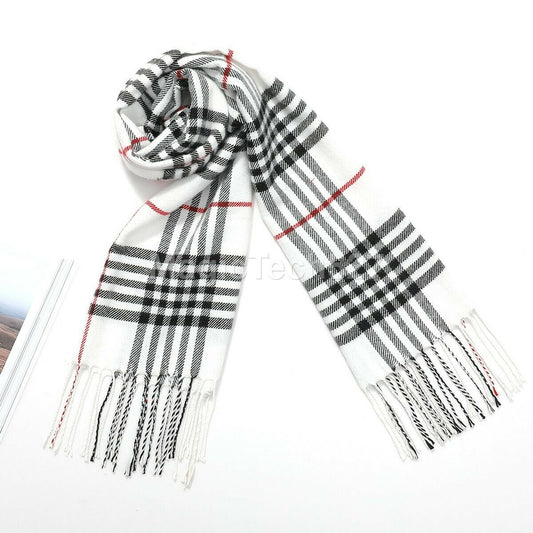 CASHMERE Scarf Plaid Wool