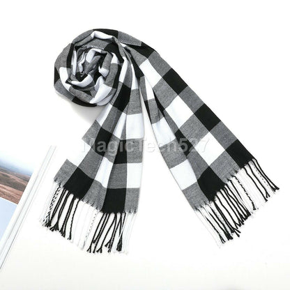 CASHMERE Scarf Plaid Wool